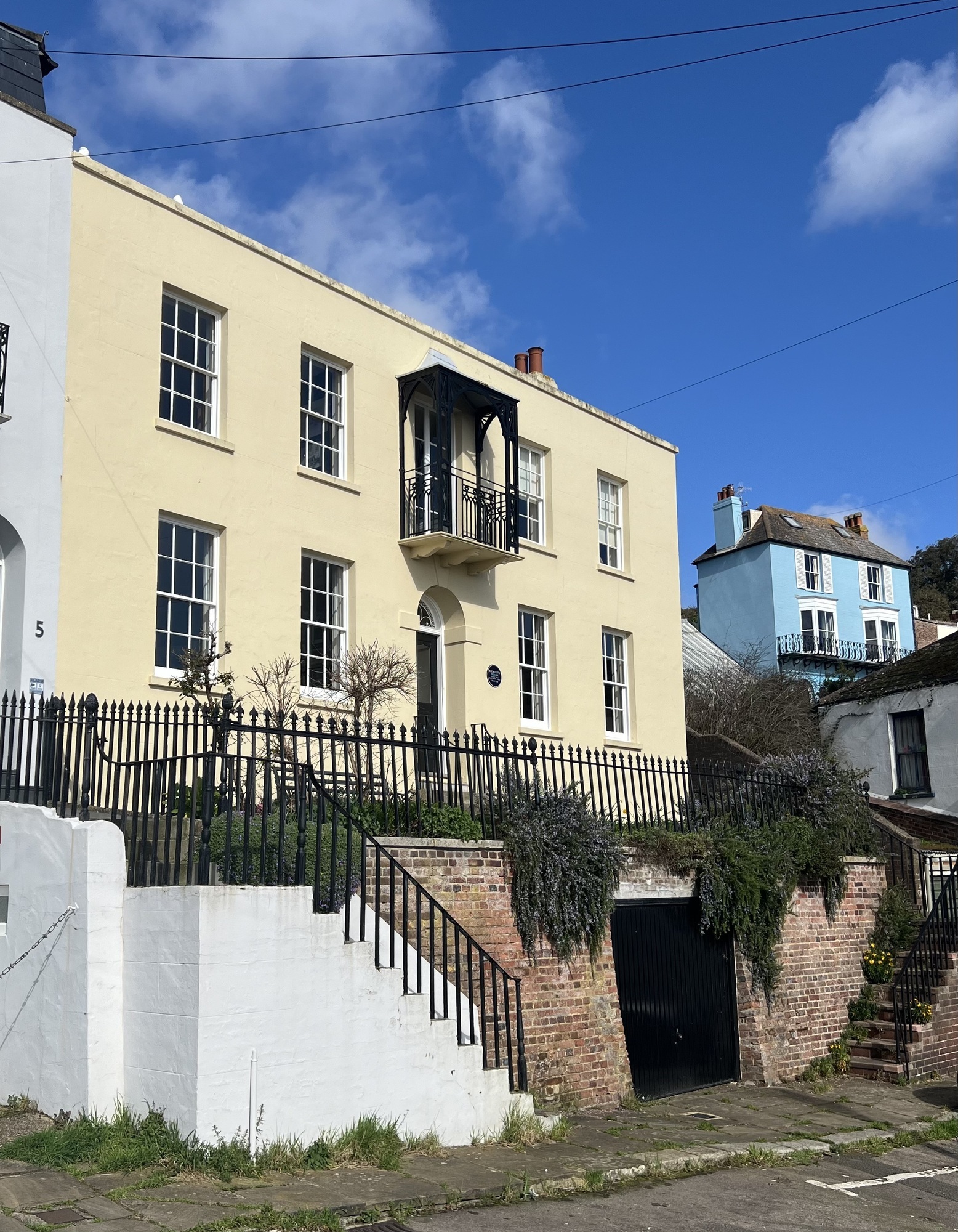 8 Exmouth House with West Hill Villa in the backgroud