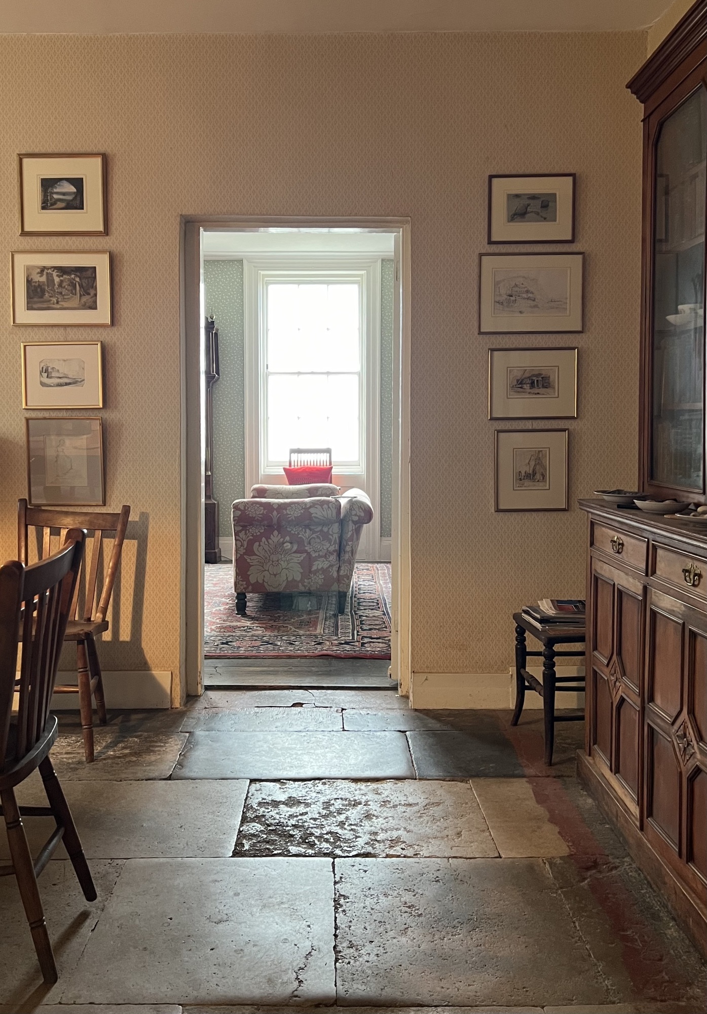 9 View from dining room into sitting room