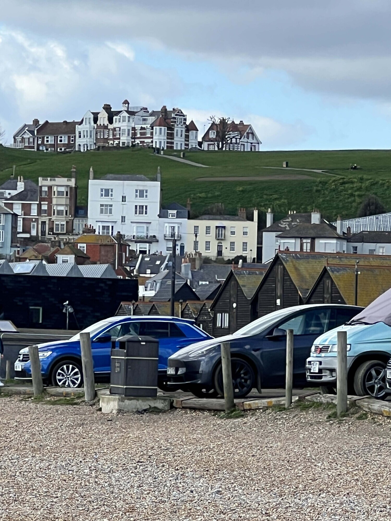 14 View of Exmouth House from the beach-correct