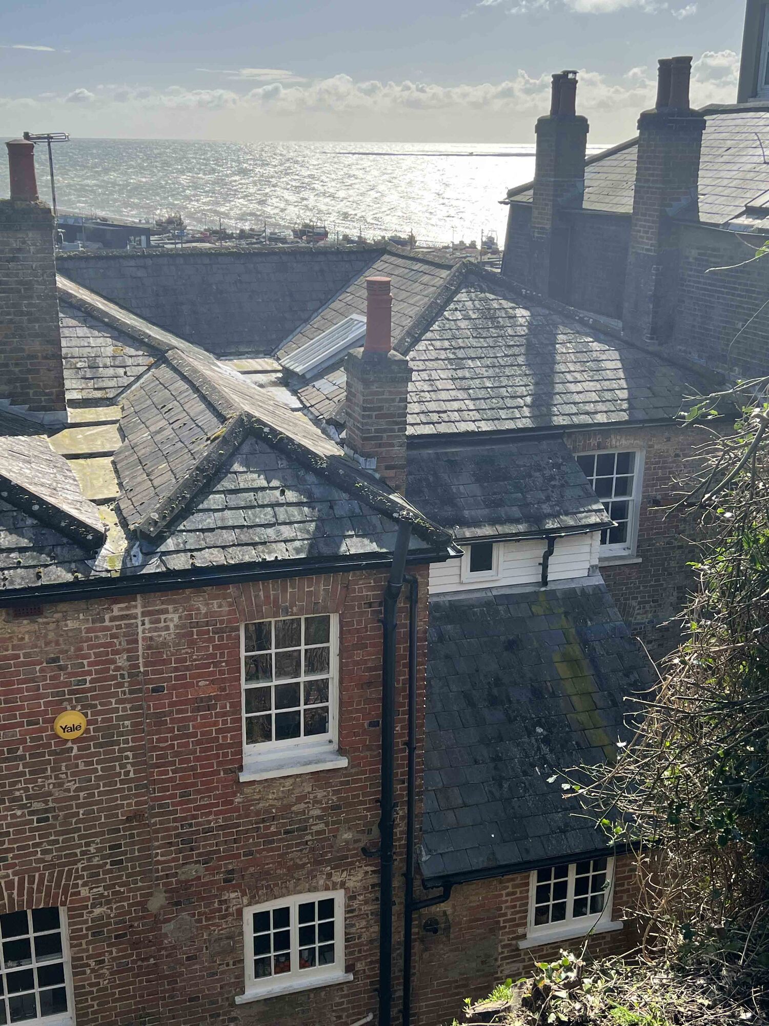 25 View over house from rear