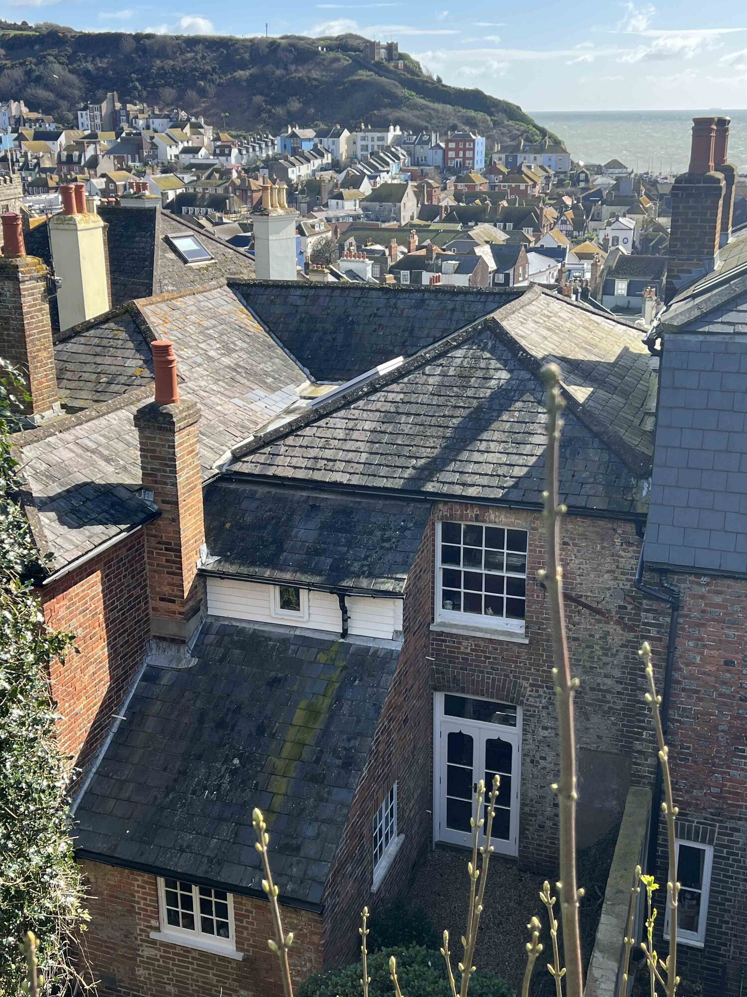 24 View over house from rear, note weatherboarding
